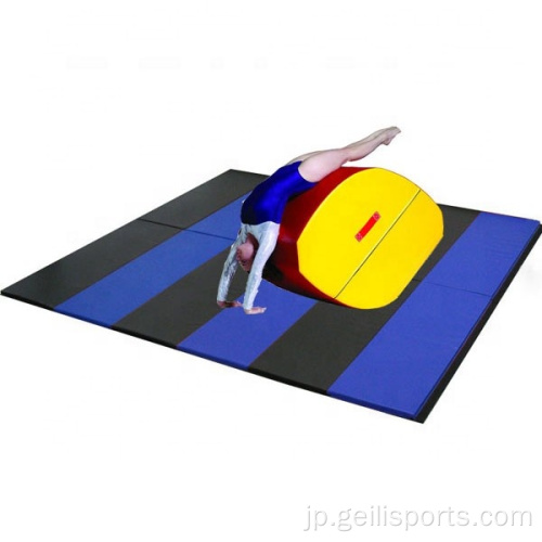 チアリーディングタンブリング体操マット用のチアスタンドバランストレーニングビニールマット